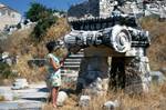 Ionic Capitol, Dess, Didyma - Temple of Apollo, Turkey