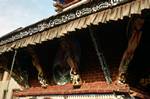 Detail - Temple Carvings, Katmandu, Nepal