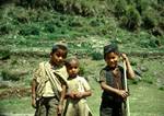 3 Boys, Kimru Khola, Nepal