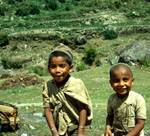 2 Boys, Kimru Khola, Nepal