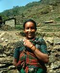 Woman, Beyond Ghandrung, Nepal