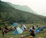 Camp Site, Beyond Lumle, Nepal