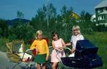 Children with Prams, Ballstad, Norway, Lofoten Islands