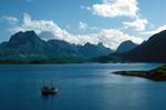 With Boat, Selfjord, Norway, Lofoten Islands
