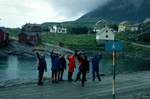 Entrance to Village & Group, A, Norway, Lofoten Islands