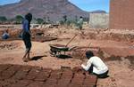 Making Bricks, Ideles, Algeria