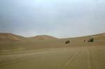 Dunes & 2 Rovers, Approaching Erg d'Admer, Algeria