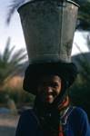 Mother with Pail on Head, Djanet, Algeria