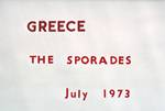 Title Slide - Greece The Sporades
