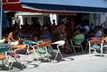 Party at Breakfast Cafe, Skiathos, Greece
