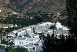 Looking Down on 'Blue' Roofs, Skyros, Greece
