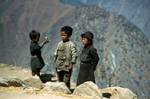 3 Children, Khonying, Nepal