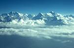 Himalayas from Plane