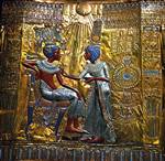 Back of Tut's Throne, Egypt