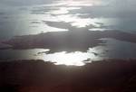 Looking Down Lake Nasser, From Plane to Abu Simbel, Egypt