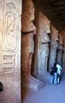 Interior - 4 Rameses on Left, Abu Simbel, Egypt