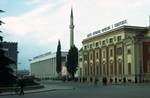 Minaret, Palace of Culture, Government Building, Tirana, Albania