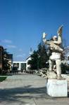 Statue Outside Art Gallery, Tirana, Albania