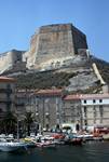 Citadel from Water Front, Approaching Bonifacio, Corsica