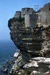 Overhanging Cliff, Bonifacio, Corsica