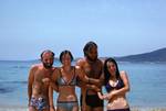 Terence, Liz, Andrew & Carol, South of Sagone, Corsica