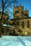 Cathedral & Snow, Durham, England