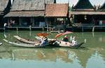 Village, Thatched Boat, Ancient City, Thailand