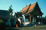 Small Temple & Monk, Lamphun, Thailand