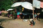 Row of Stalls, Meo Village, Thailand