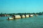 Barges, River Chao Praya, Thailand