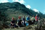 Group on Tree Trunk, Leaving Sakargham, Eastern Himalayas