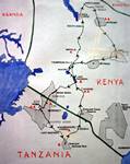 Map of Safari