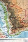Map of North Yemen