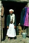 Man in Dress Shop, Al Hudayn, North Yemen