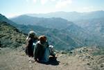 2 Men & Valley, Above Al Hudayn, North Yemen