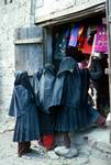 Four Hooded Girls, Djebla, North Yemen