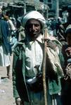 Man with Stick & Jamba, Schibam, North Yemen
