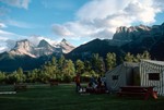Setting Up Camp, Canmore, Canada