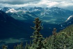 Other Side from Sulphur Mountain, Banff, Canada