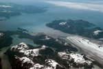 Island, Glacier & Sea, Flight - Anchorage to Juneau, Alaska, USA