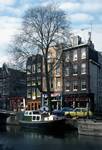 Canal, Houses & Barges, Amsterdam, Netherlands