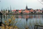 Harbour, Church & Forsythia, Blokzil, Netherlands