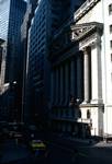 Wall Street From Steps of Federal Hall, New York, U.S.A.