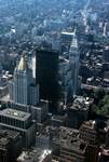 From Empire State - 2 Insurance Buildings with Gold, New York, USA