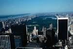 From Top of RCA Building, Looking North to Central Park, New York, U.S.A.