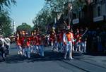 Band in Main Street, Disneyland Los Angeles, U.S.A.