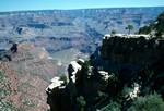Grand Canyon West Rim - Trees & Bluff, Arizona, U.S.A.