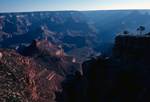 Descent to Indian Camp in Morning Light, Arizona, Grand Canyon, U.S.A.