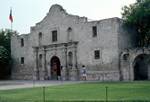 Front of Alamo Fort (Museum), Texas - San Antonio, U.S.A.