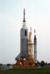 NASA - Rocket Upright, Texas - Houston, U.S.A.